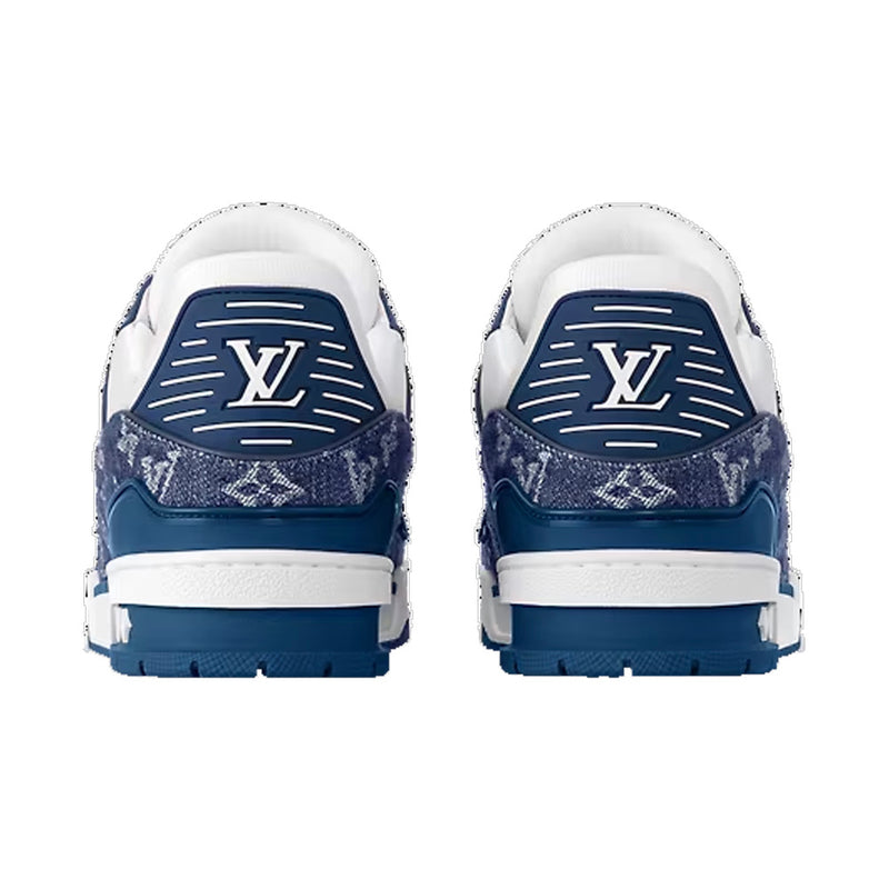 Louis Vuitton Tênis Lv Trainer Em Bleu
