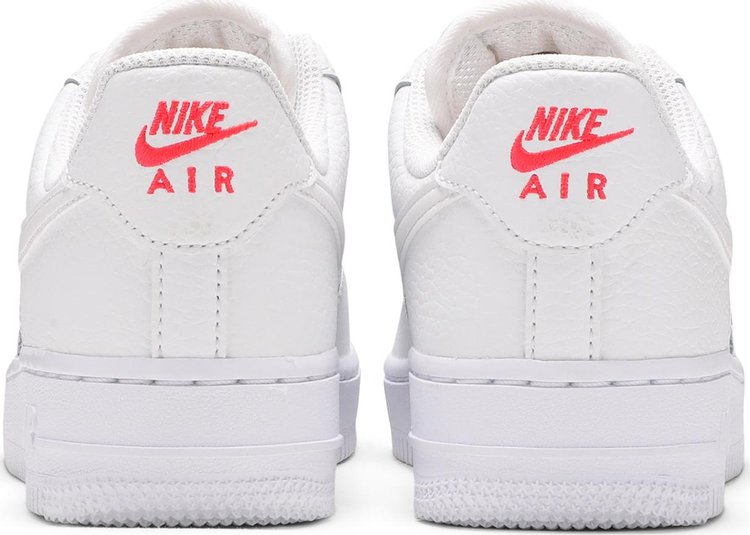 Nike Air Force 1 '07 Essential 'Summit White Solar Red'