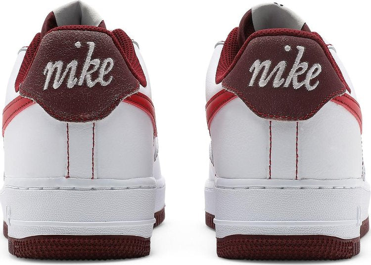 Nike Air Force 1 '07 'White University Red'